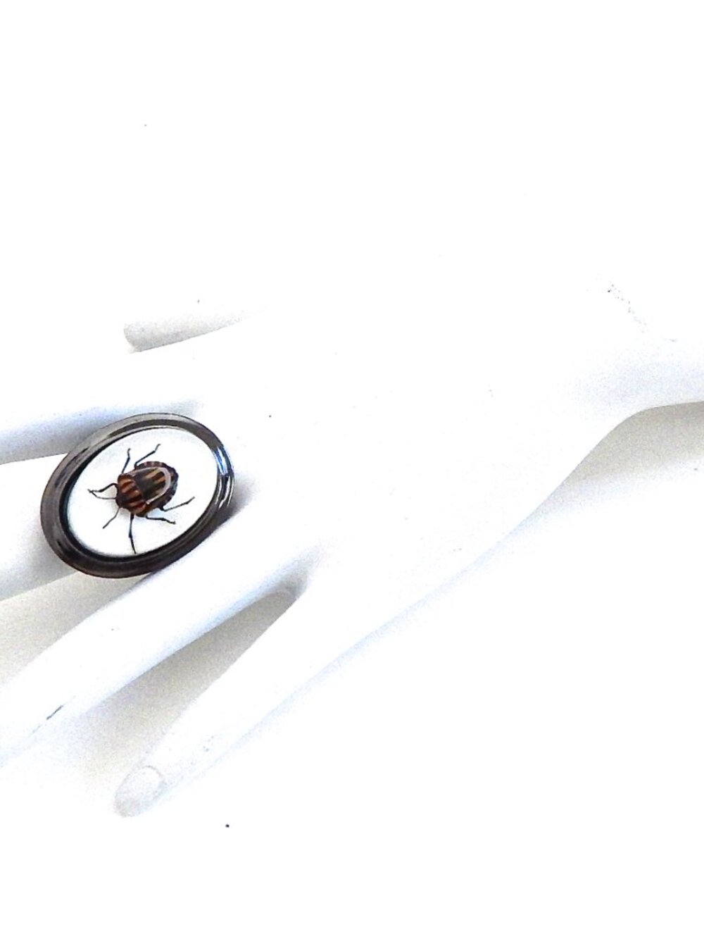 GASOLINE GLAMOUR STRIPE BUG MINI RING🪳🪳🪳 - Picture 3 of 7